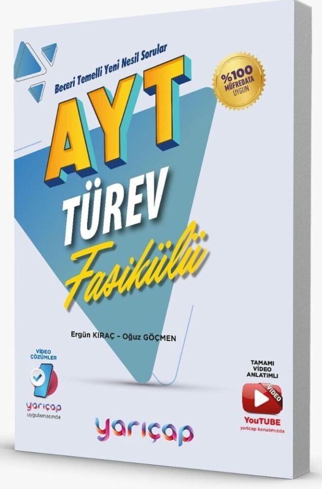 Yarı Çap Yayınları Yayınları Ayt Fasikülleri Türev