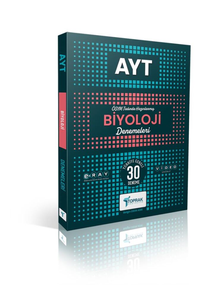 Toprak Yayınları Ayt Biyoloji Deneme Kitabı (Güncel)