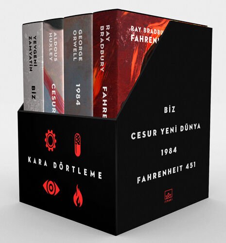 Kara Dörtleme Kutu Set (Ciltli)