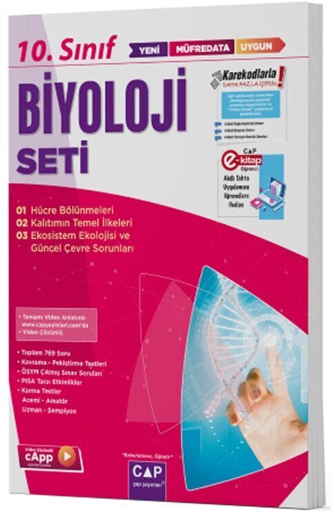Çap Yayınları 10. Sınıf Set Anadolu Biyoloji