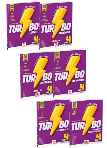 Model Yayınları 4. Sınıf Turbo Eğitim Seti (6 KİTAP)