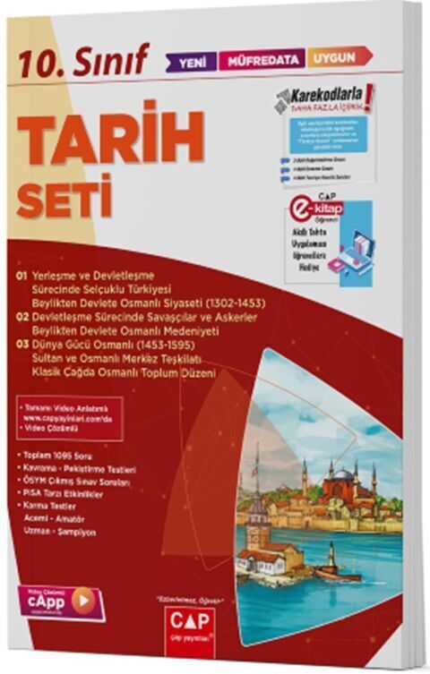Çap Yayınları 10. Sınıf Set Anadolu Tarih