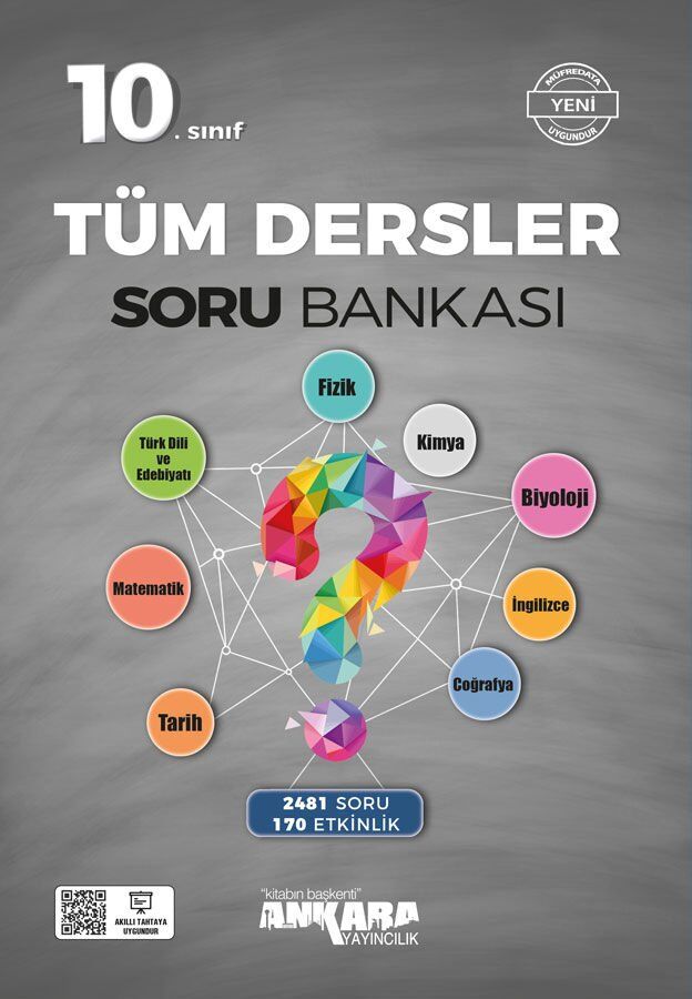 Ankara Yayınları 10. Sınıf Tüm Dersler Soru Bankası