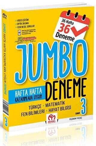 Model Yayınları 3. Sınıf Jumbo Tüm Dersler Deneme