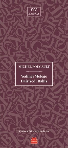 Yedinci Meleğe Dair Yedi Bahis 888 Nüsha
