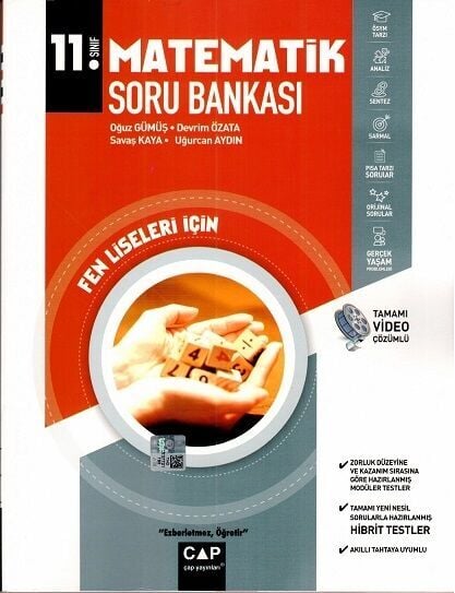 Çap Yayınları 11. Sınıf Fen Lisesi Matematik Soru Bankası