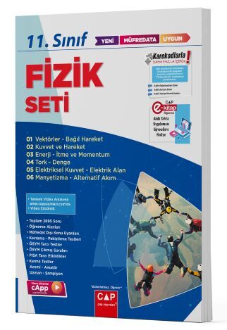 Çap Yayınları 11. Sınıf Set Anadolu Fizik