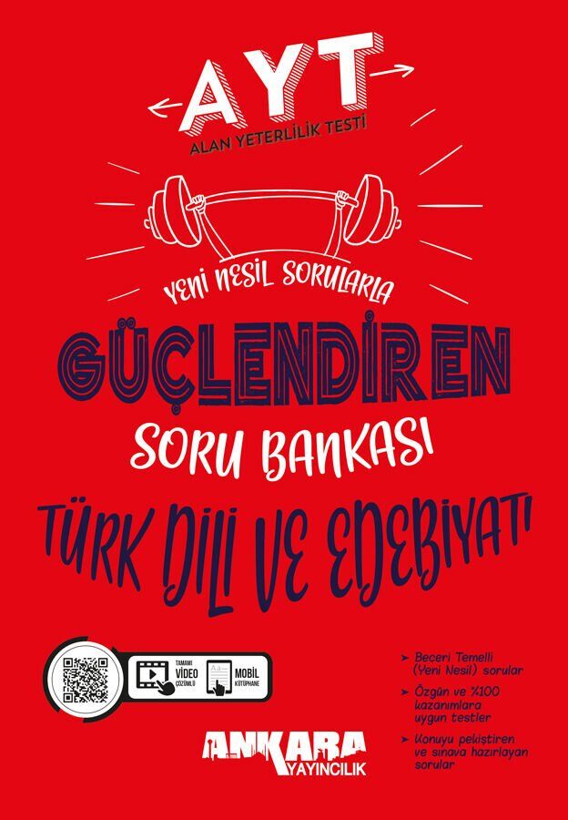 Ankara Yayınları Ayt Türk Dili Ve Edebiyatı Güçlendiren Soru Bankası