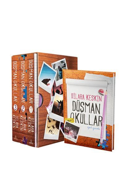 Düşman Okullar Seti 3 Kitap Takım Ciltsiz
