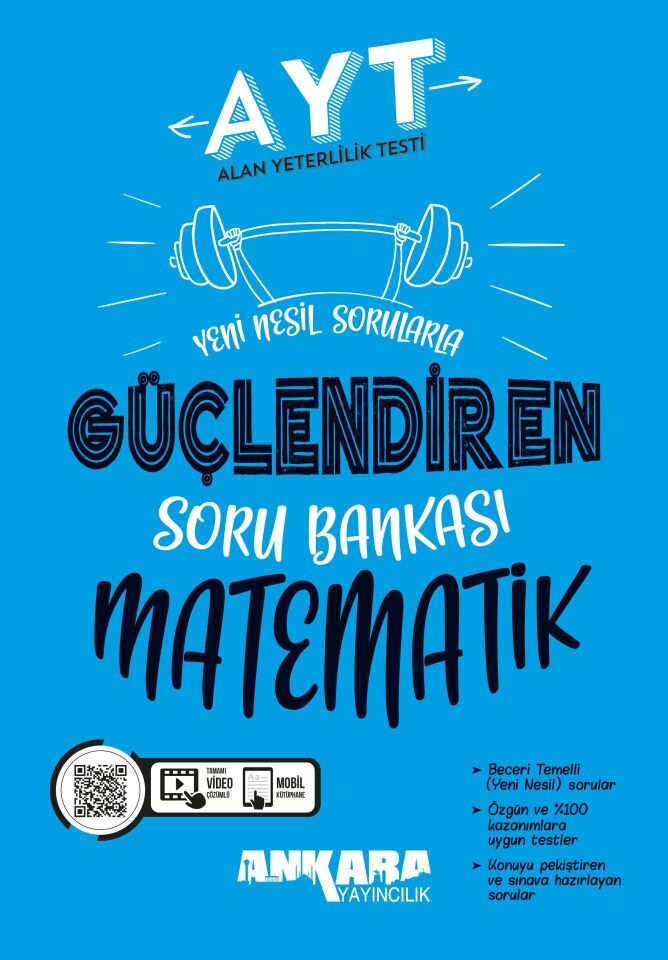 Ankara Yayınları Ayt Matematik Güçlendiren Soru Bankası