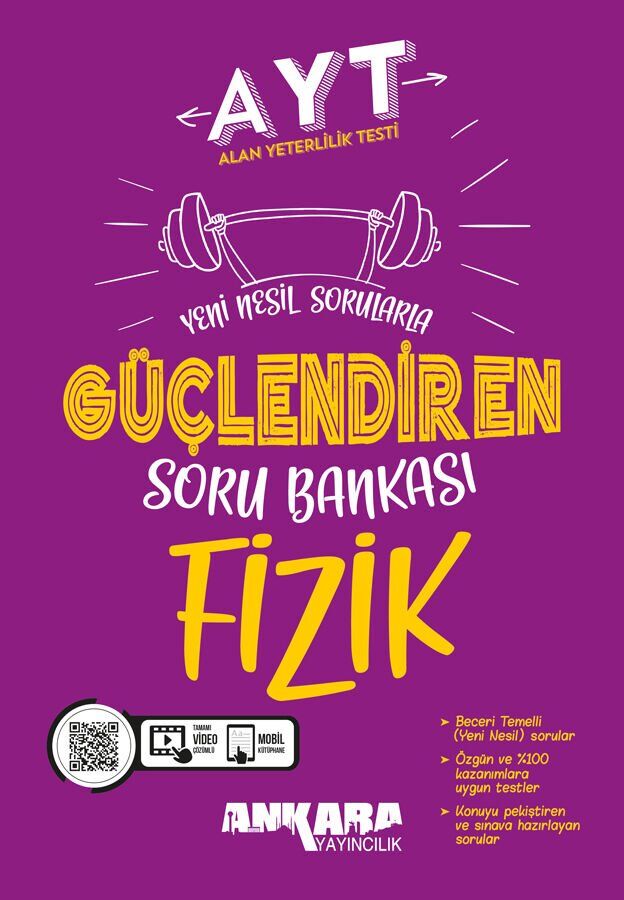 Ankara Yayınları Ayt Fizik Güçlendiren Soru Bankası