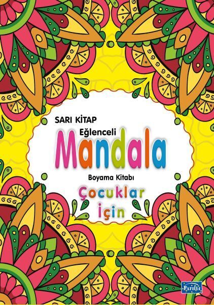Çocuklar İçin Mandala Sarı