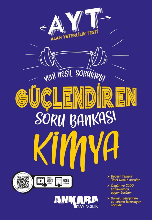 Ankara Yayınları Ayt Kimya Güçlendiren Soru Bankası