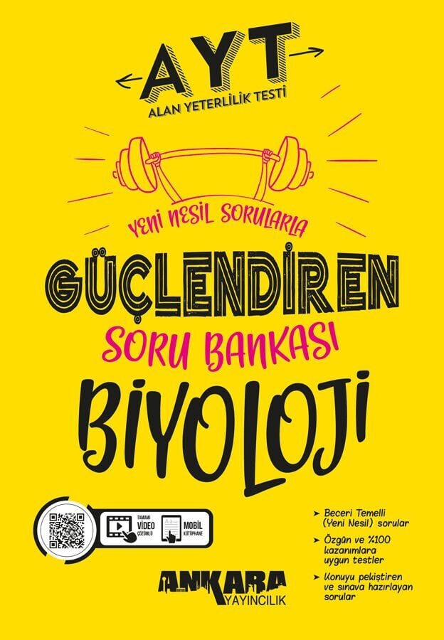Ankara Yayınları Ayt Biyoloji Güçlendiren Soru Bankası