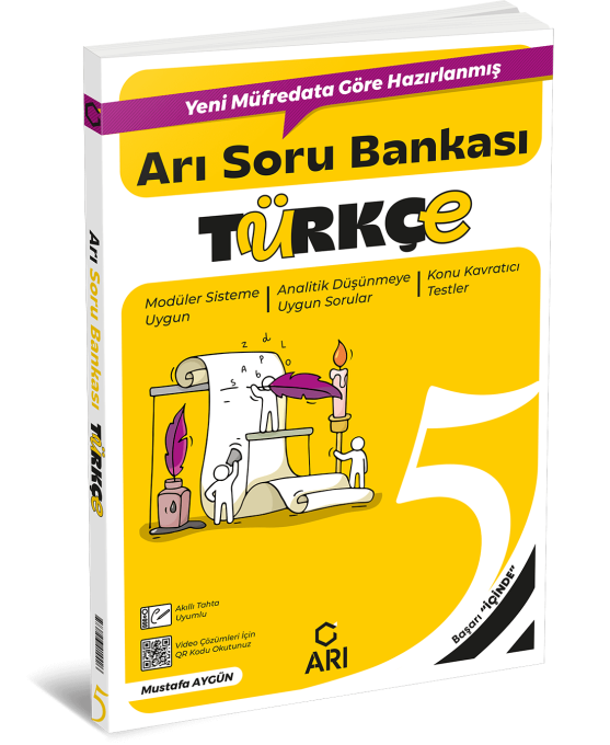 Arı Yayınları 5. Sınıf Türkçe Soru Bankası