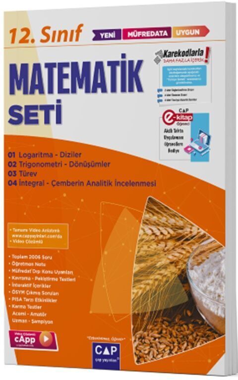 Çap Yayınları 12. Sınıf Set Anadolu Matematik