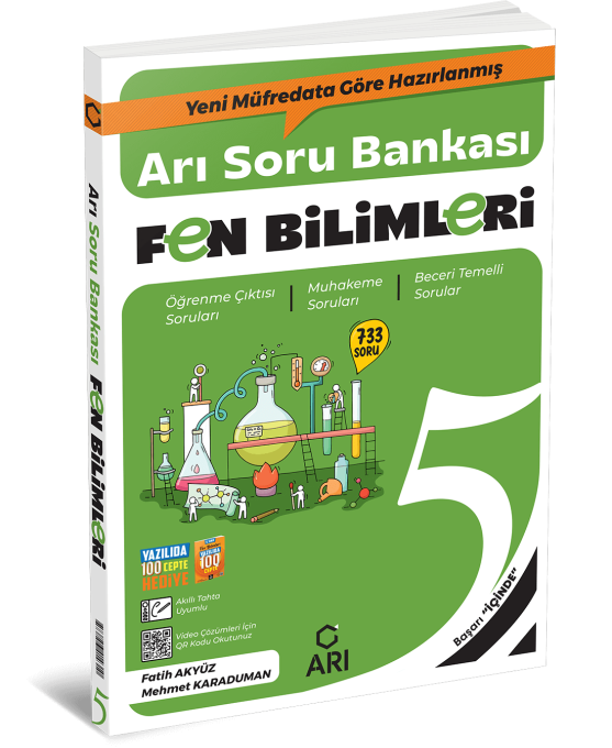 Arı Yayınları 5. Sınıf Fen Bilimleri Soru Bankası