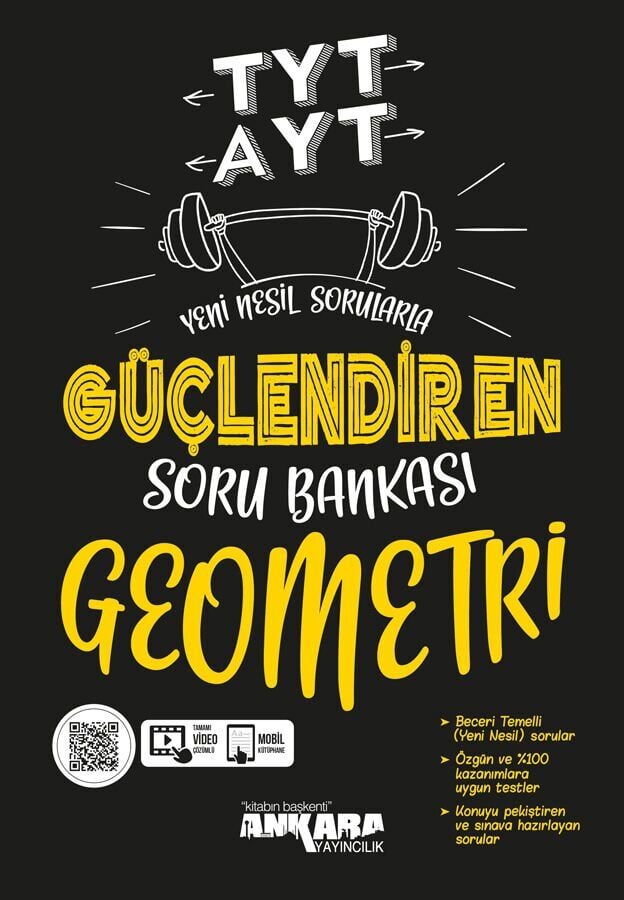 Ankara Yayınları Tyt-Ayt Geometri Güçlendiren Soru Bankası