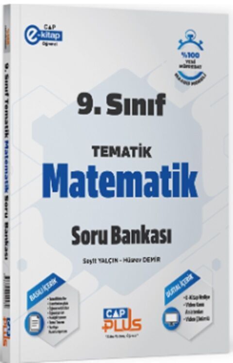 Çap Yayınları 9. Sınıf Plus Tematik Matematik Soru Bankası