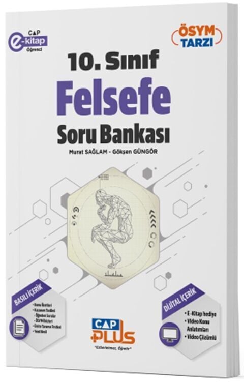Çap Yayınları 10. Sınıf Anadolu Plus Felsefe