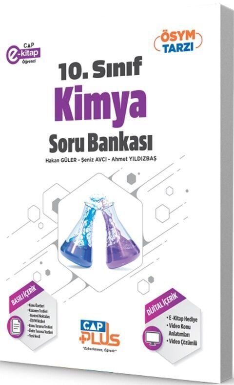 Çap Yayınları 10. Sınıf Anadolu Plus Kimya