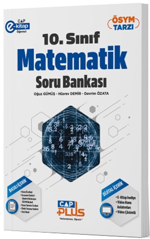 Çap Yayınları 10. Sınıf Anadolu Plus Matematik