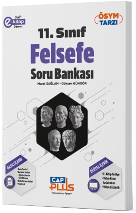 Çap Yayınları 11. Sınıf Anadolu Plus Felsefe