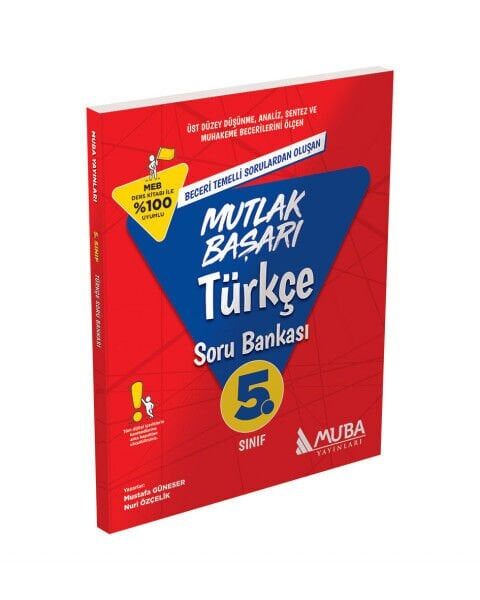 Muba Yayınları Mutlak Başarı 5. Sınıf Türkçe Soru Bankası