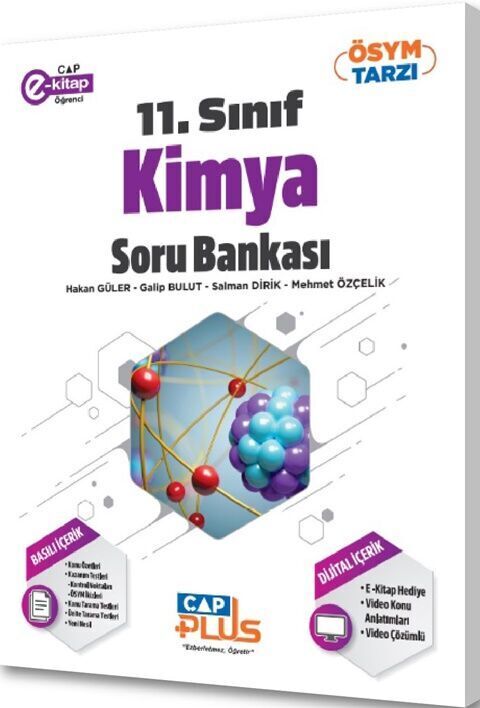 Çap Yayınları 11. Sınıf Anadolu Plus Kimya