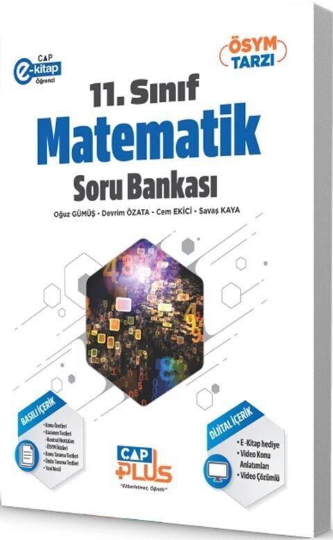 Çap Yayınları 11. Sınıf Anadolu Plus Matematik