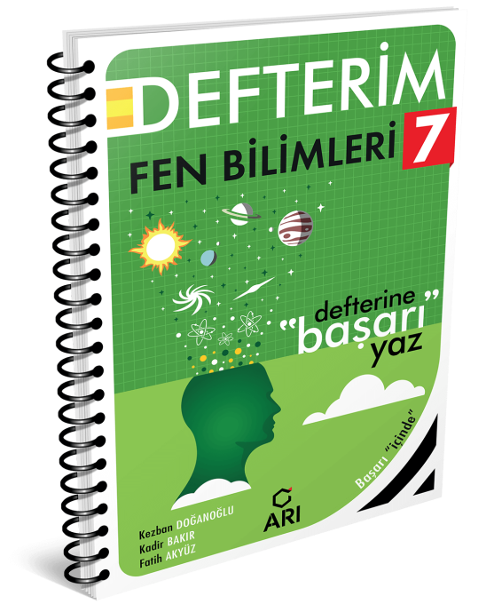Arı Yayınları 7. Sınıf Fen Bilimleri Defterim