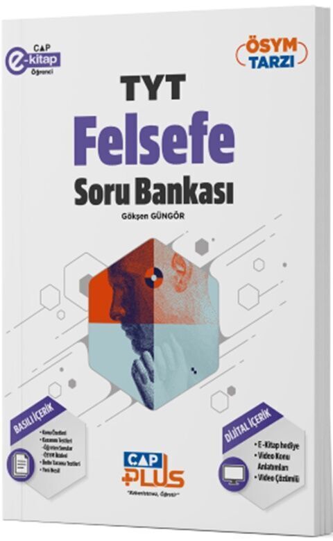 Çap Yayınları Tyt Plus Felsefe Soru Bankası