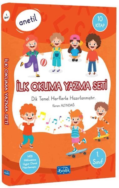 Anetil İlk Okuma Yazma Seti 10 Kitap Set