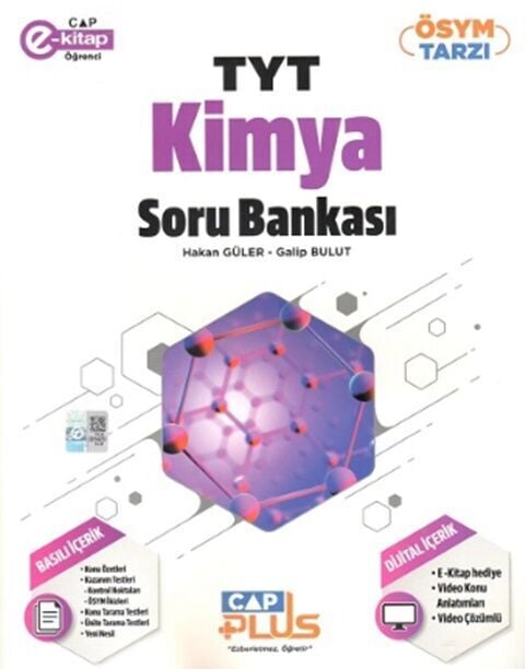 Çap Yayınları Tyt Plus Kimya Soru Bankası