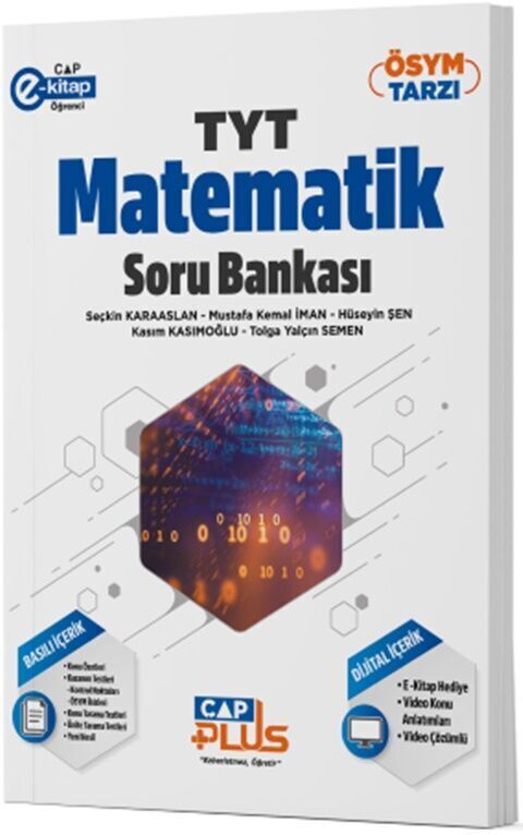 Çap Yayınları Tyt Plus Matematik Soru Bankası