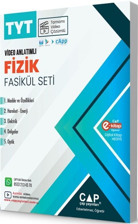 Çap Yayınları Tyt Set Fizik