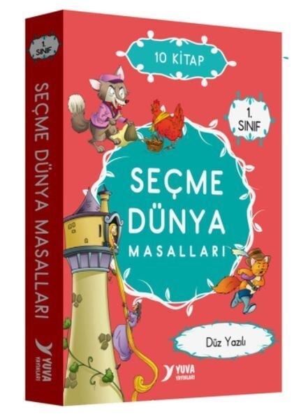 1. Sınıf Seçme Dünya Masalları 10 Kitap