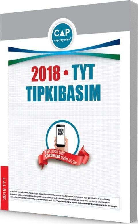 Çap Yayınları Tyt Tıpkı Basım 2018