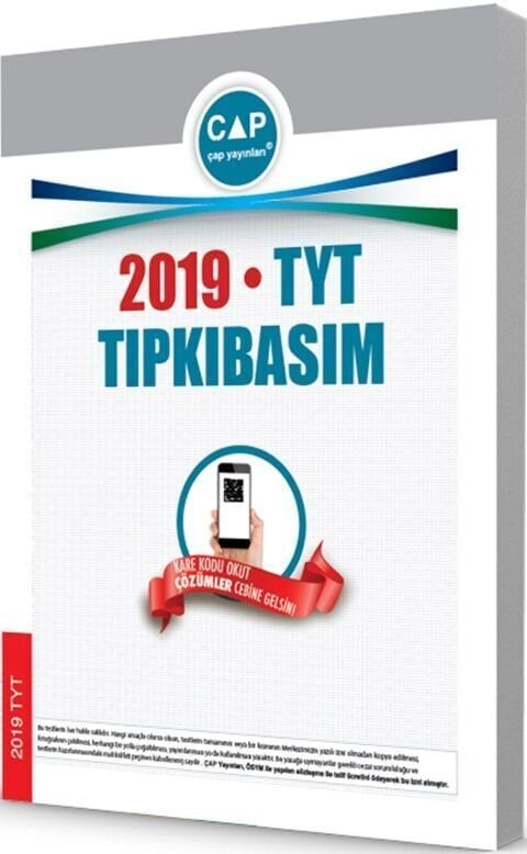 Çap Yayınları Tyt Tıpkı Basım 2019