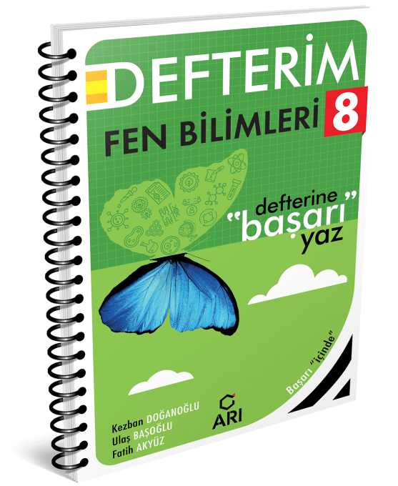 Arı Yayınları 8. Sınıf Fen Bilimleri Defterim