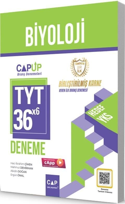 Çap Yayınları Up Tyt Deneme Biyoloji 30*6