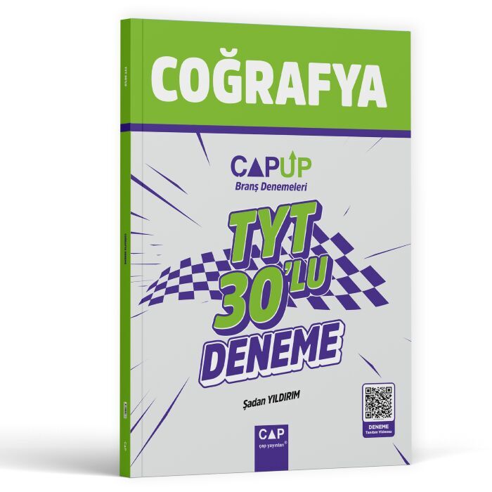 Çap Yayınları Up Tyt Deneme Coğrafya 30*5