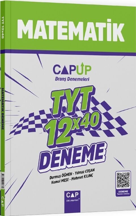 Çap Yayınları Up Tyt Deneme Matematik 12*40