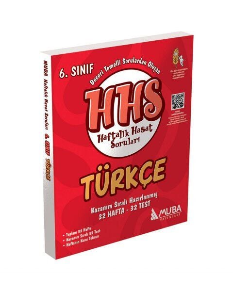 Muba Yayınları 6.Sınıf Türkçe Haftalık Hasat Soruları (HHS)