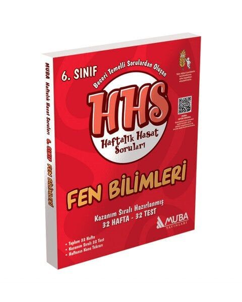 Muba Yayınları 6.Sınıf Fen Bilimleri Haftalık Hasat Soruları (HHS)