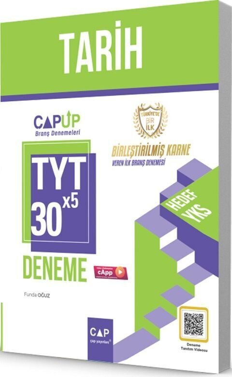 Çap Yayınları Up Tyt Deneme Tarih 30*5