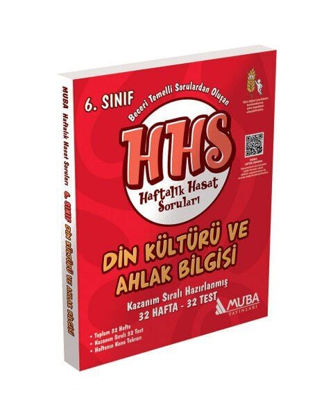 Muba Yayınları 6.Sınıf Din Kültürü Haftalık Hasat Soruları (HHS)