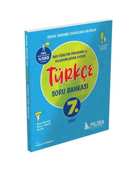 Muba Yayınları 7. Sınıf Türkçe Soru Bankası