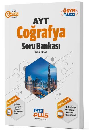 Çap Yayınları Ayt Plus Coğrafya Soru Bankası