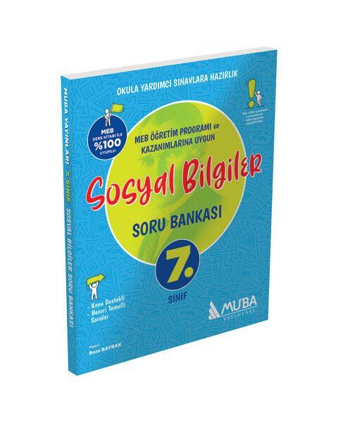 Muba Yayınları 7. Sınıf Sosyal Bilgiler Soru Bankası
